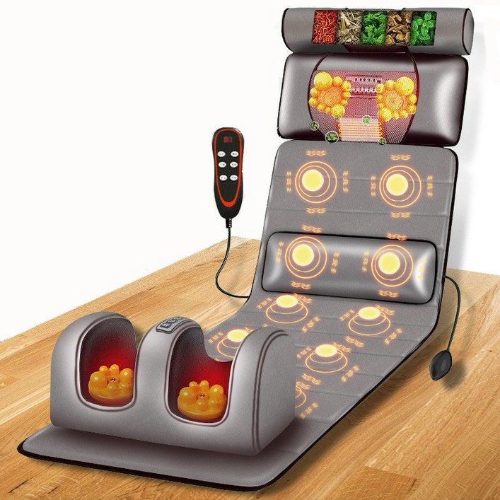 Megio 안마매트 안마기 전신 허리 등 머리 목 쿠션 주무르기 마사지 부모님 명절선물