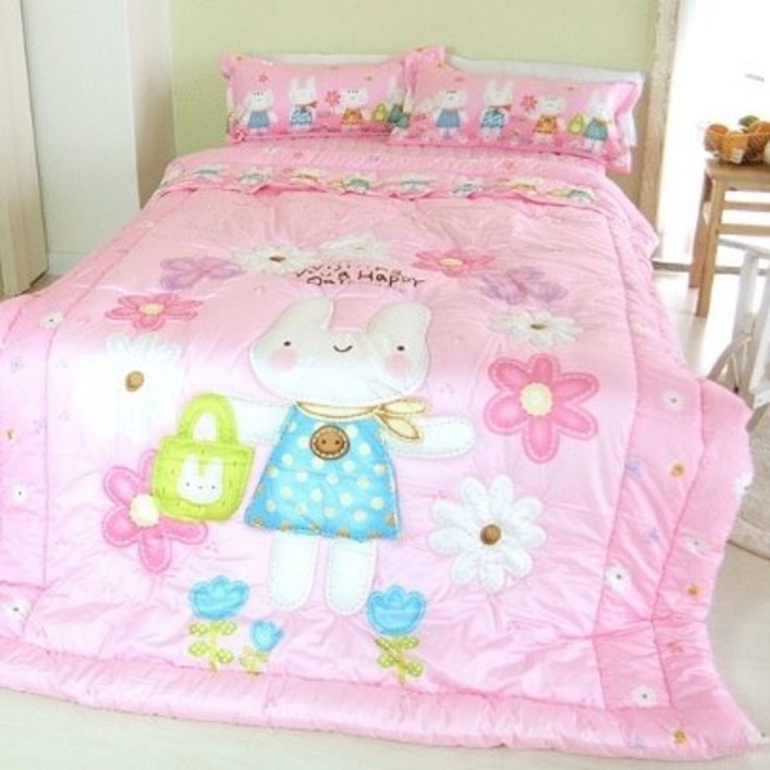 바우와우룸 토끼 아동이불1베개커버 1