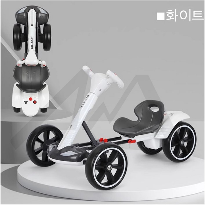 <올마켓> 유아 전기 자동차 / 접이식 유아 전동 자동차 / 원격제어 / 장남감 자동차 /  미니 경주차 KART