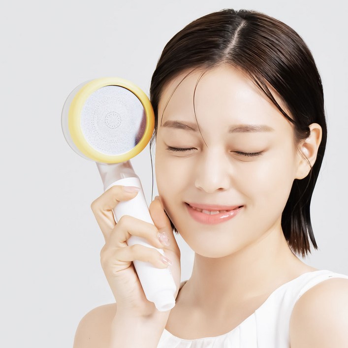 워터웰 비타민 캡슐 필터 샤워기 화이트 헤드 수압상승 녹물 잔류염소