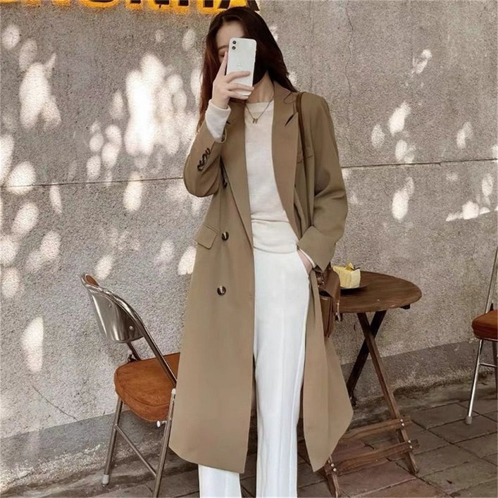 여성코트  트렌치코트  정장자켓  롱 여성자켓  바람막이 점퍼  WT8031829 53