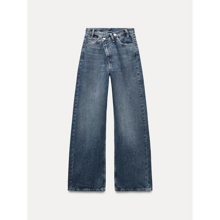 ZARA 자라 데님팬츠 캐주얼 와이드핏 청바지 ZARA ZARA 자라 데님팬츠 캐주얼 와이드핏 청바지 ZARA