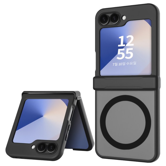 HEZO헤조 갤럭시 Z 플립 맥세이프 케이스 힌지보호 자력 커버