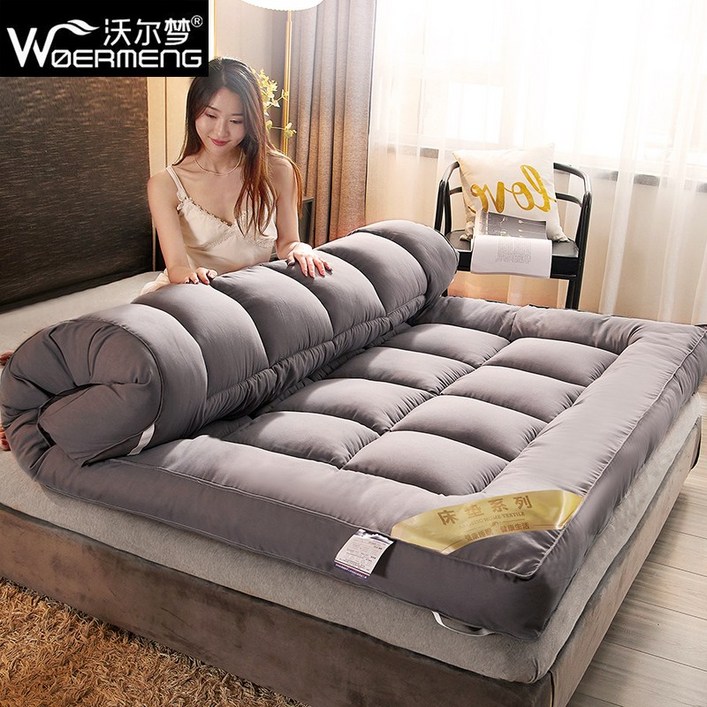 두꺼운 폼 매트리스 10cm 간이침대매트 접이식 1인용침대 매트리스  수면  떡실신 슈퍼싱