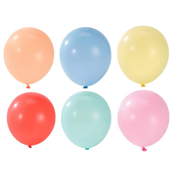 엉클킴 파티용 이벤트 라운드 일반 풍선 100p