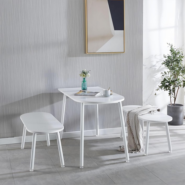 나인홈 반타원 테이블 반원형 식탁 1000