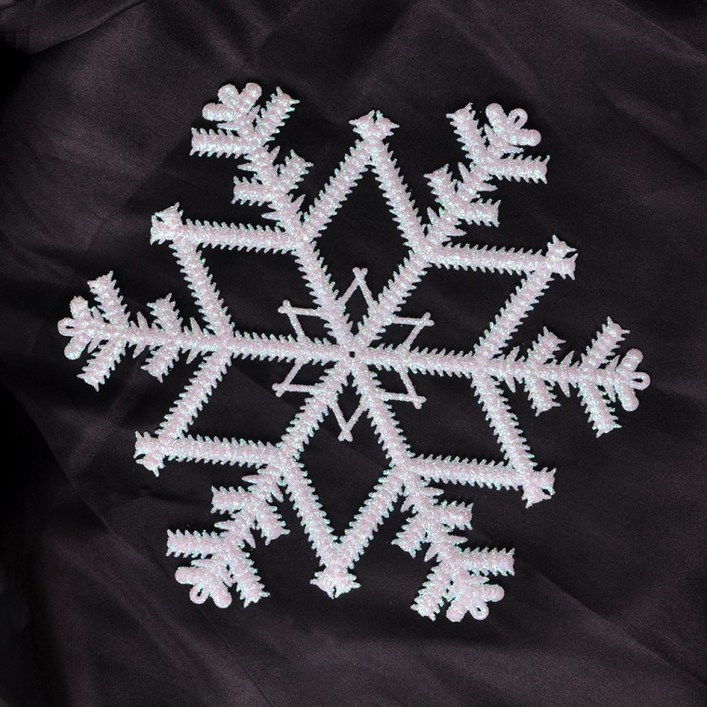 눈꽃 장식 25cm 대형 1P 겨울 크리스마스 트리 천장 창문 벽 데코 소품