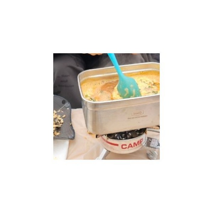 800도씨 스텐 캠핑 반합 밀폐용기 코펠 뚜껑 세트