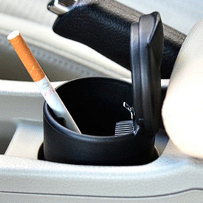차량용 컵홀더 led 재떨이 자동차 담배 재털이 담뱃재 통
