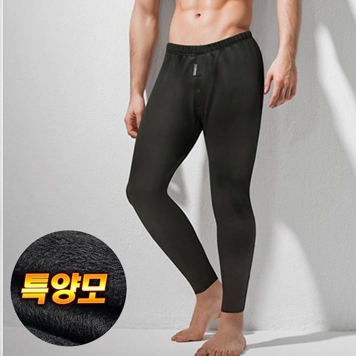 한미 남성 밍크 특양모 타이즈 1P