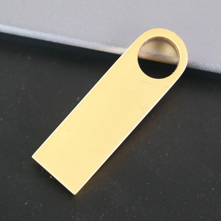 귀여운 메탈 USB 메모리 각인 단체 선물 M10 골드, 32GB