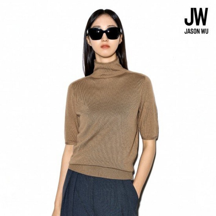 제이슨우 25FW Elva 캐시미어 홀가먼트 하프슬리브 터틀넥 3종