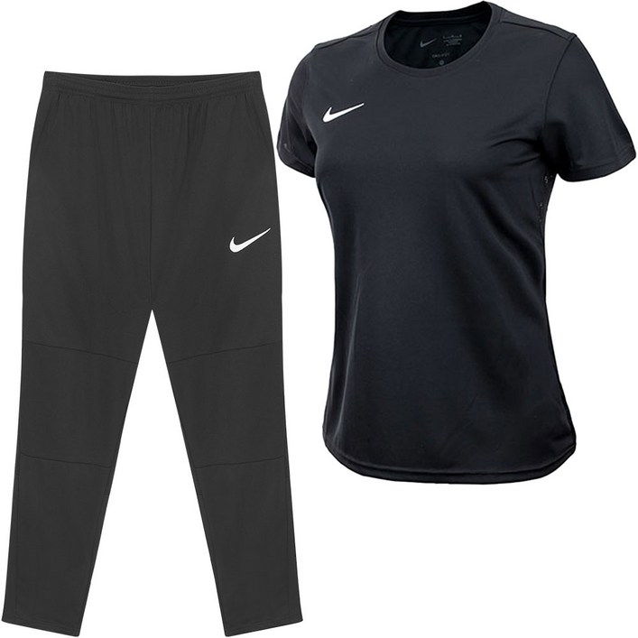 나이키 여자 기능성 반팔티 트레이닝 바지 여성 운동복 트레이닝복 세트  ALS 마스크