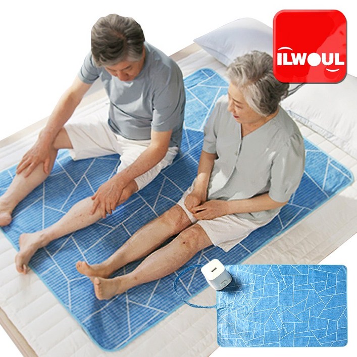 일월 에어컨매트 냉수마찰 냉수매트 침대 쿨매트 여름 냉매트, 쿨매트, BLUE