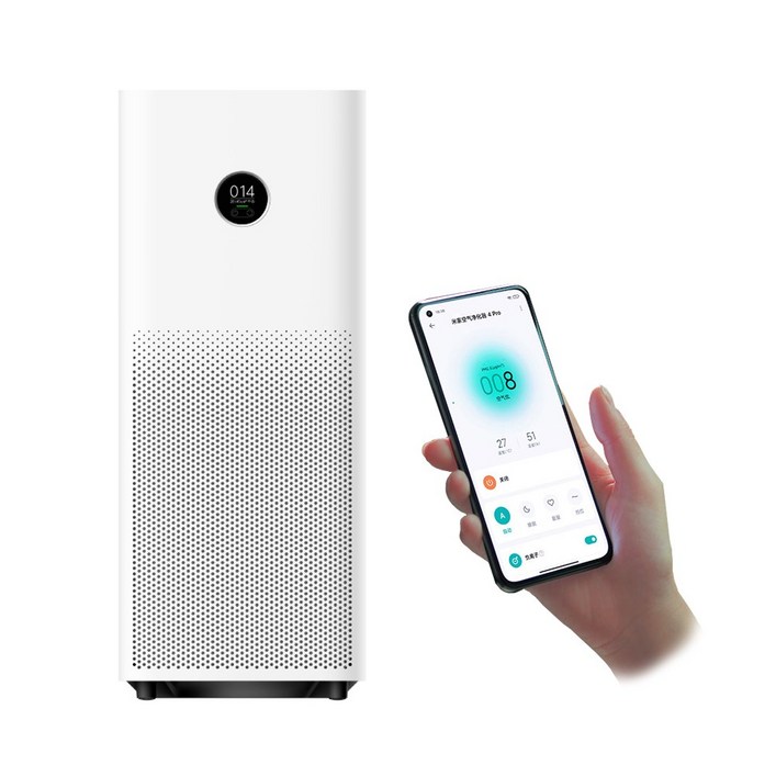 xiaomi 샤오미 미지아 공기청정기 4Pro 초미세먼지 청정기 넓은 면적 고효율 공기 정화기 샤오미 미에어 4 프로 공기청정기 ACM15SC