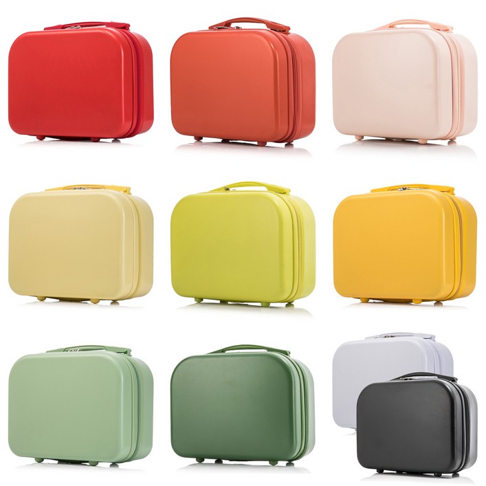 꼬미딜 14인치 여행용캐리어 소형 기내용 미니 캐리어 마카롱 캐리어