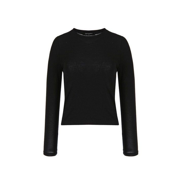 라운드넥 기본 긴팔 티셔츠 LG41D4LT025X