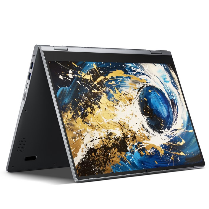 JUMPER 노트북 2-in-1 16인치 접이식 터치스크린 N5095 프로세서128GB SSD 4GB RAM 지문인식 WiFi6 Windows 11 home, J1, WIN11 Home, 4GB, 128GB, 회색