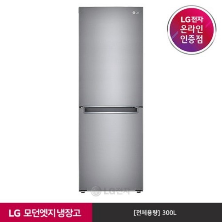 LG전자 [LG][공식판매점] 모던엣지 냉장고 M301S31 (300L), 폐가전수거있음