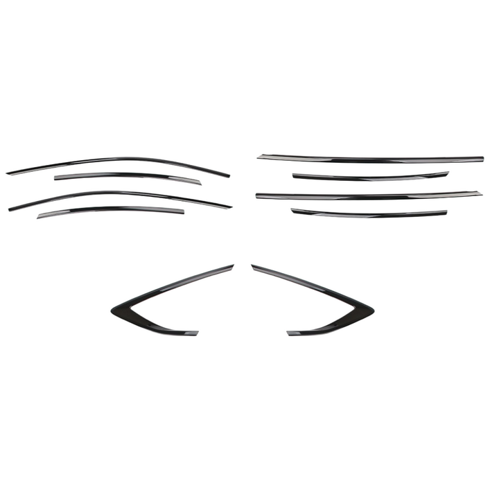 유투카 호환 G80 페이스리프트 튜닝 용품 윈도우몰딩 커버 자동차 외부 드레스업, 윈도우