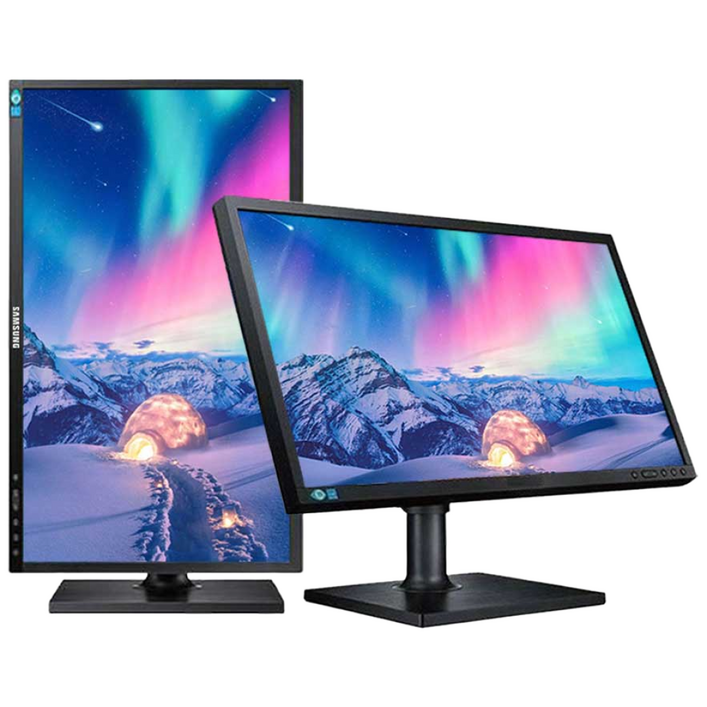 삼성 22인치 LED 피벗 세로 사무용 가정용 가장 적합한 모니터 S22C450 DVI DSUB, HD, 54.6cm, S22C450
