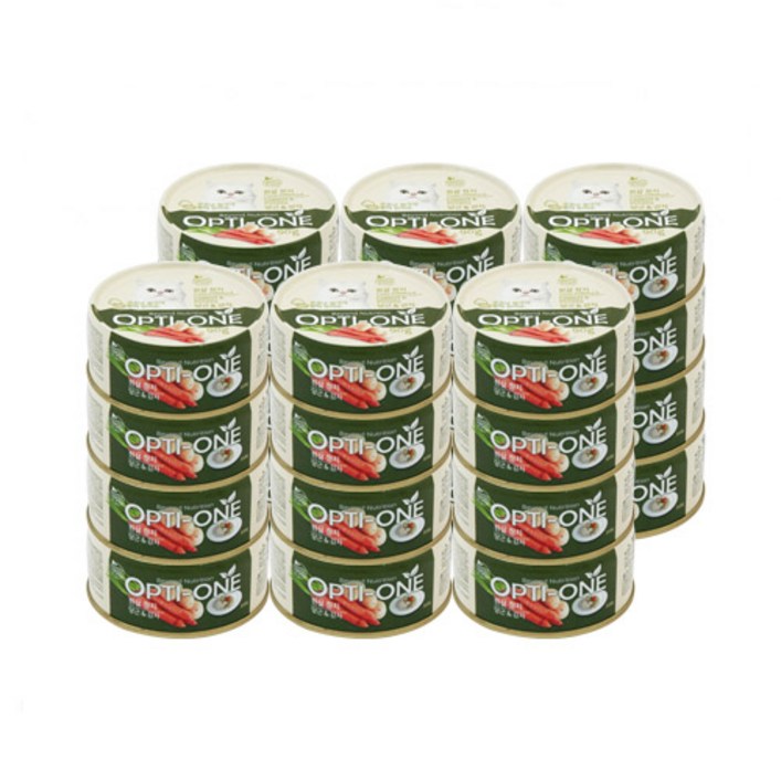 사조 옵티원 흰살참치 당근감자 캔 90g x24개세트1box