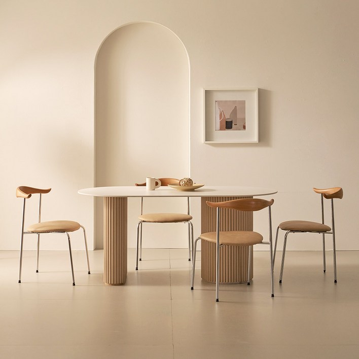 토브 세라믹 양타원 테이블 1800 방문설치