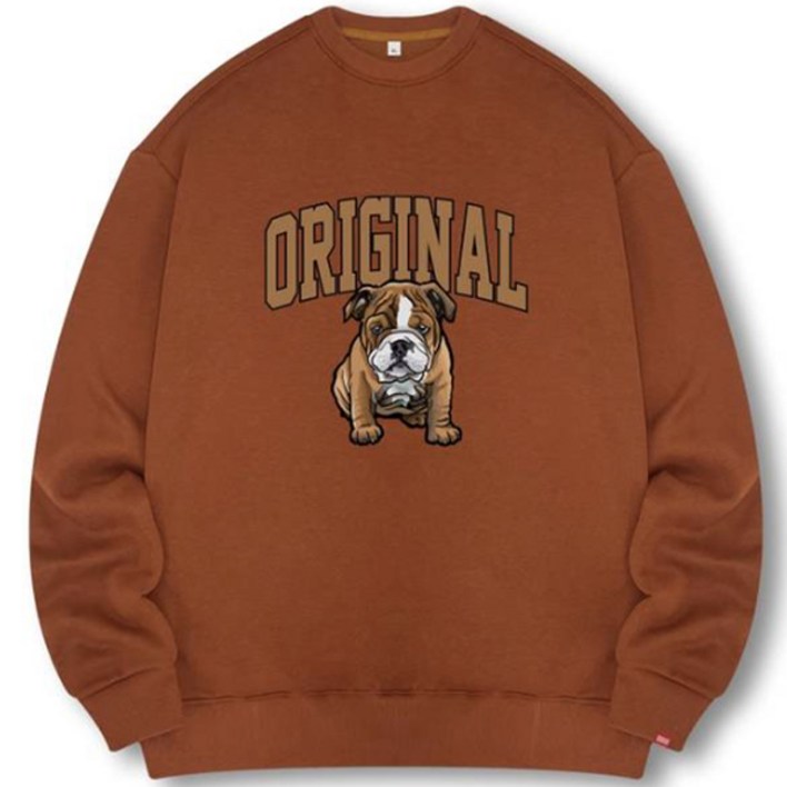 오리지널데이 도그로고 기모 맨투맨 OMC_0064