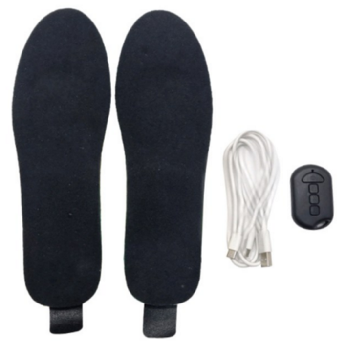 홈스타 스마트 무선 충전식 USB 발난로 발열 깔창 소형, 단일상품, 블랙 홈스타 스마트 무선 충전식 USB 발난로 발열 깔창 소형, 단일상품, 블랙