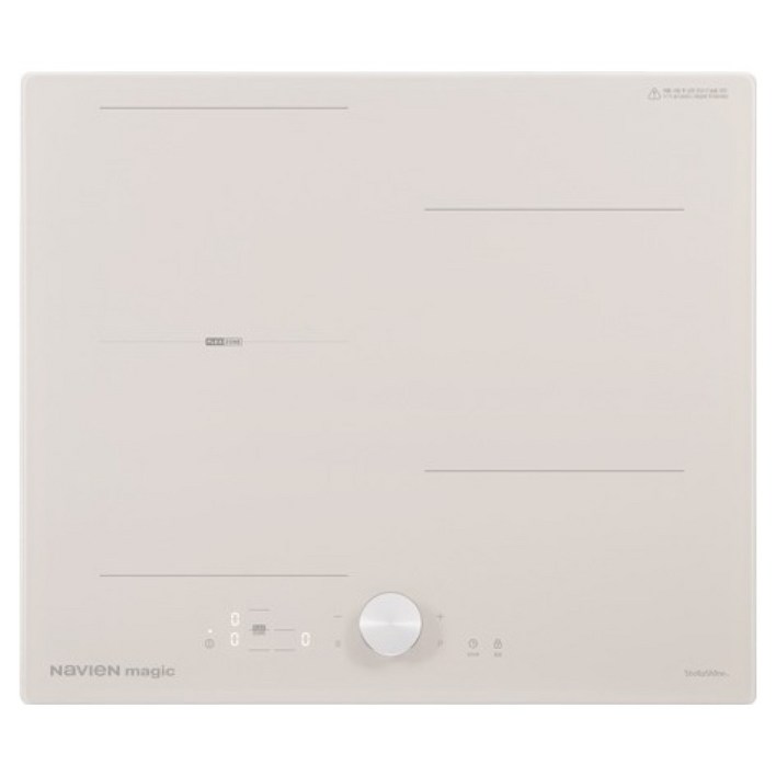 나비엔매직 전기레인지 인덕션 3구 베이지, ERI-5053AF, 빌트인