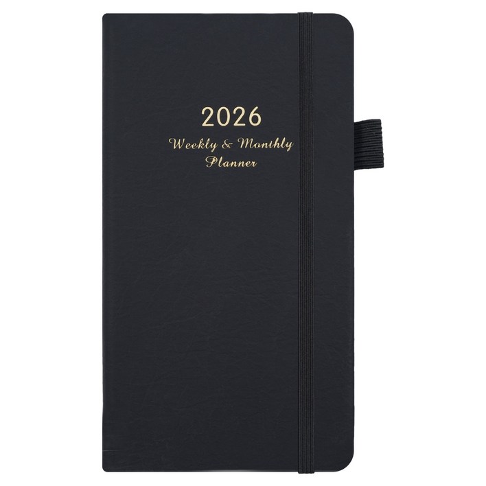 쿠쏘 2026년 다이어리, 블랙, 1개