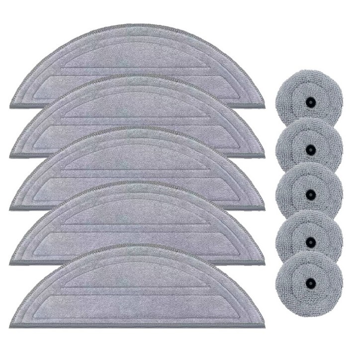 멋진공간 로보락 S9 MaxV Ultra 호환 물 걸레 5p  엣지 물걸레 5p 소모품 세트, 1세트, 단일상품