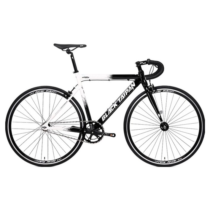 블랙타이판 700C 브레이즌 픽시 자전거 520mm 방문설치