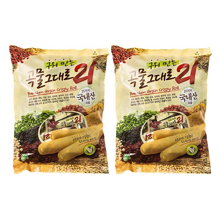 곡물그대로21 크리스피롤
