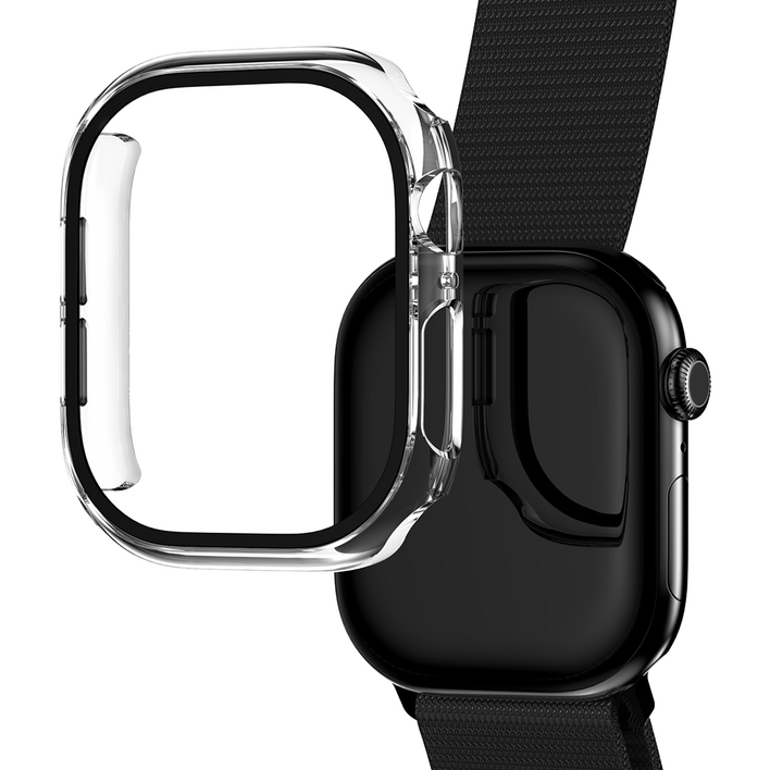 요거 애플워치 풀커버 액정보호필름 강화유리 케이스