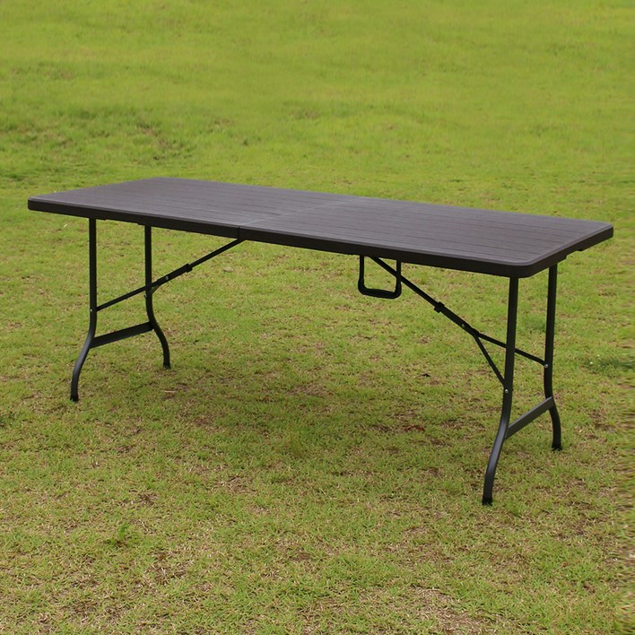 아르망 브로몰딩 접이식 야외테이블 1800, 브라운