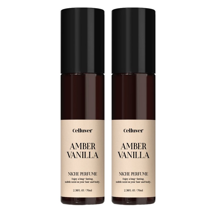 셀러버 니치퍼퓸 엠버바닐라, 70ml, 2개 셀러버 니치퍼퓸 엠버바닐라, 70ml, 2개