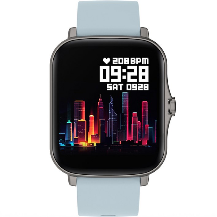 젤센 웨어러블 스마트워치5, 실버, 40mm, 블루투스