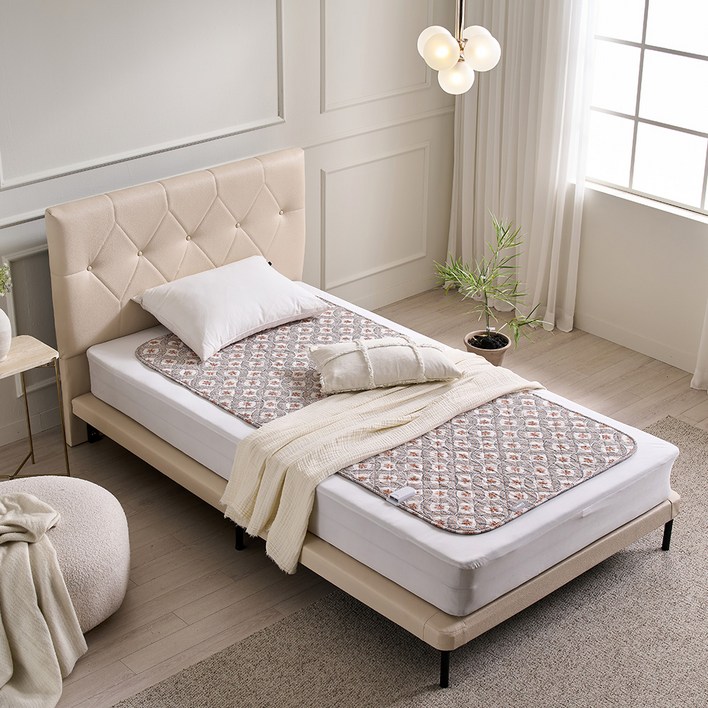 일월 NEW 알러크린 워셔블 전기 온열매트, 싱글900 x 1800 mm, 혼합색상