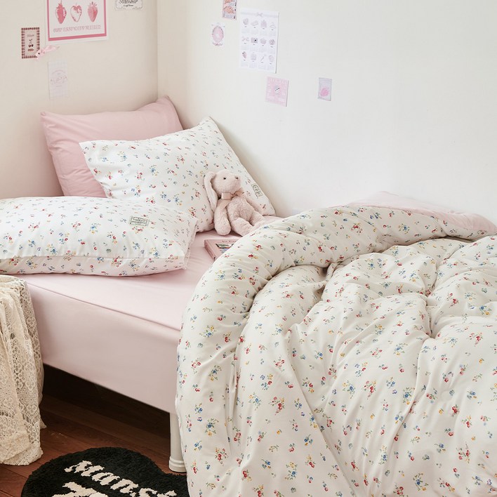 쁘리엘르 비비 항균 워싱 차렵 이불