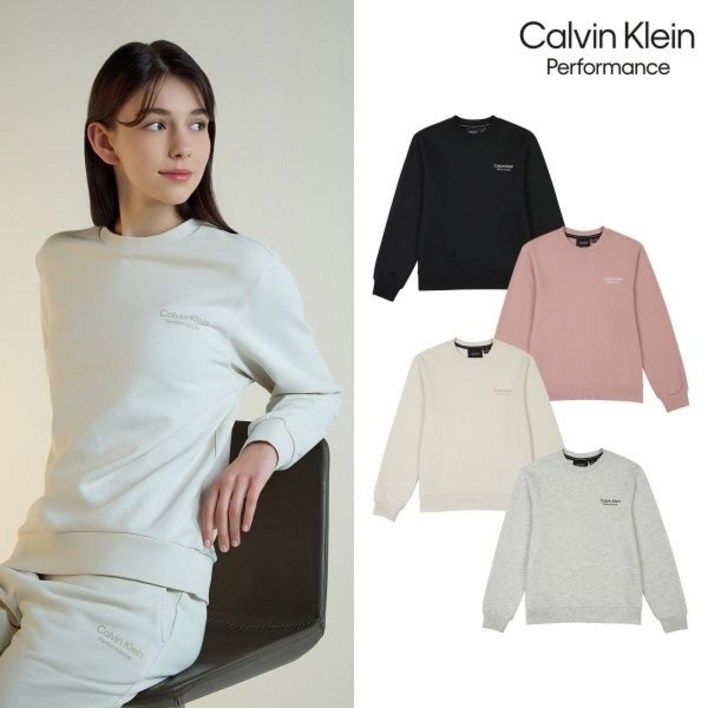 *CKP특가* 스몰 로고 맨투맨 여성 4컬러 택1 B 2158787