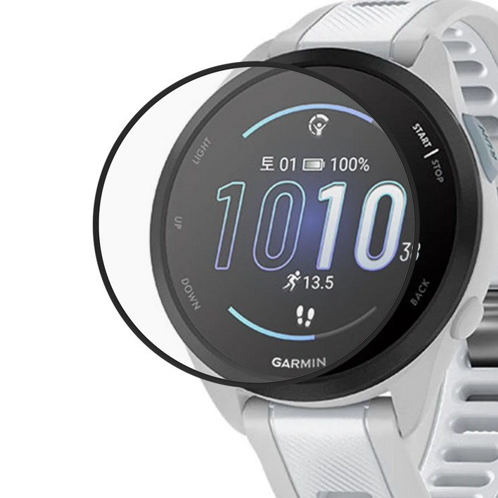 가민 포러너 165 호환 고광택 액정 보호필름, 1개, 보호필름