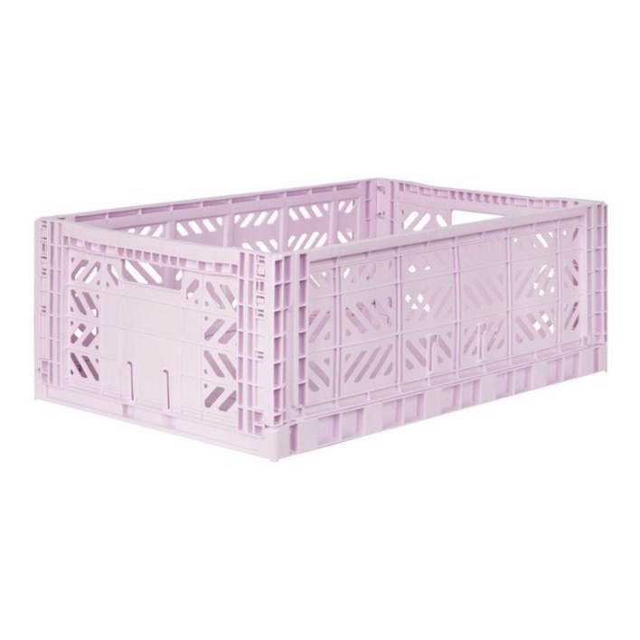 아이카사 폴딩박스 L lilacPassive Lock 22cm, 라일락, 1개 아이카사 폴딩박스 L lilacPassive Lock 22cm, 라일락, 1개