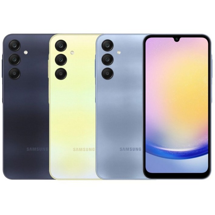 삼성전자 갤럭시 A25 단순개통 미사용 전시폰 2년보증AS 자급제 공기계, 128GB, 단순개통 미사용 블루블랙