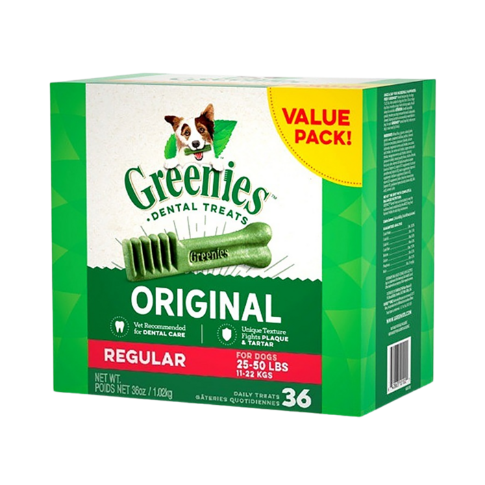 그리니즈 티니 강아지 덴탈껌 치석제거 체중관리용, 레귤러, 1.02kg, 1개