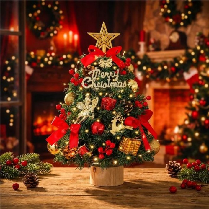 5시건 당일출고 26년 FOOI 프리미엄 크리스마스 미니트리  풀셋트 4560cm
