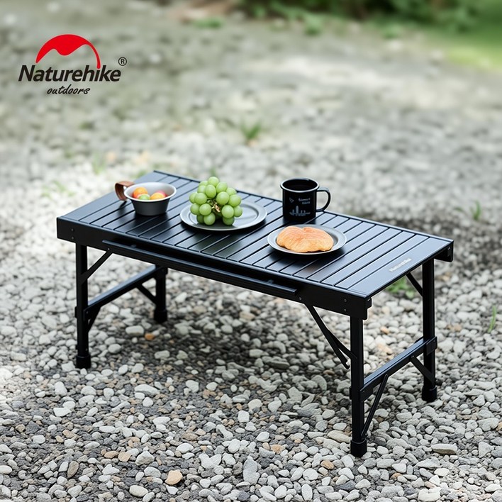 네이처하이크 IGT 올블랙 접이식 테이블 NH21JU011