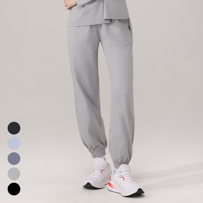 에버라스트 여성 조거 팬츠 9부 트레이닝 바지