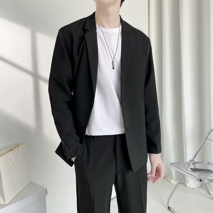 스타일닥터 남성 정장 사계절 캐주얼 정장 코트 루즈핏 정장재킷