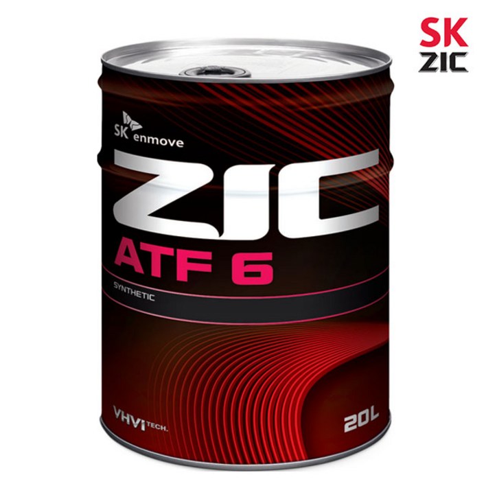 SK엔무브 지크 ATF 6 미션오일 SP-4M 20L (자동변속기유, 6단 미션오일), 1개, ATF6